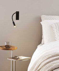IDEAL LUX Φωτιστικό Ανάγνωσης Τοίχου IO LED 3W 3000K Μαύρου Χρώματος – 272030