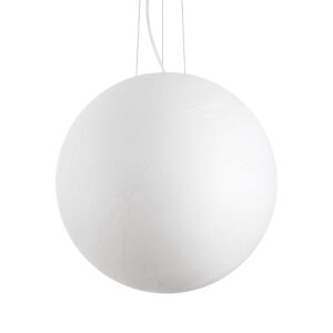 IDEAL LUX Κρεμαστό Φωτιστικό Οροφής CARTA 1xE27 Λευκού Χρώματος – 272139