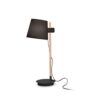 IDEAL LUX Επιτραπέζιο Φωτιστικό AXEL 1xE27 Μαύρου Χρώματος – 272238