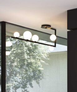 IDEAL LUX Φωτιστικό Οροφής BIRDS 5xG9 Μαύρου Χρώματος – 273631