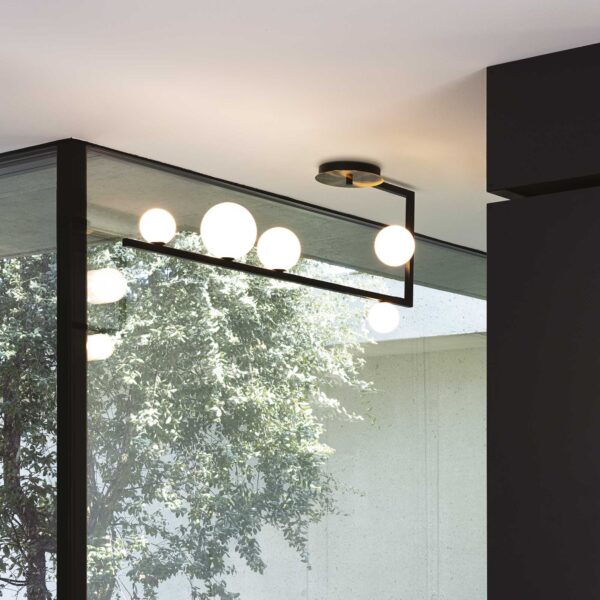 IDEAL LUX Φωτιστικό Οροφής BIRDS 5xG9 Μαύρου Χρώματος – 273631