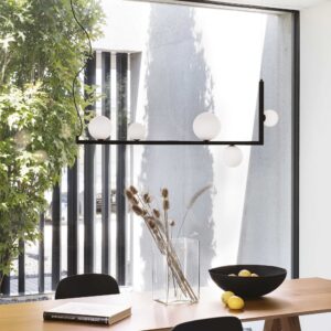 IDEAL LUX Κρεμαστό Φωτιστικό BIRDS 5xG9 Μαύρου Χρώματος – 273648