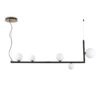 IDEAL LUX Κρεμαστό Φωτιστικό BIRDS 5xG9 Μαύρου Χρώματος – 273648