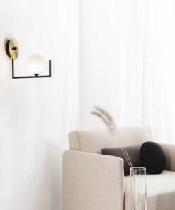 IDEAL LUX Απλίκα Τοίχου BIRDS 1xG9 Μαύρου Χρώματος – 273655