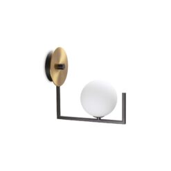 IDEAL LUX Απλίκα Τοίχου BIRDS 1xG9 Μαύρου Χρώματος – 273655