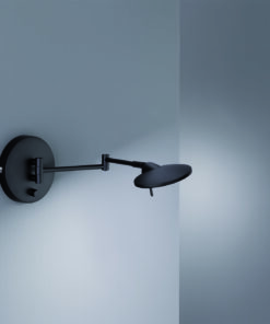 Φωτιστικό Τοίχου Trio Lighting LED 8W  Μαύρο Ματ Μεταλλικό Dimmable 750lm 3000K  274770132