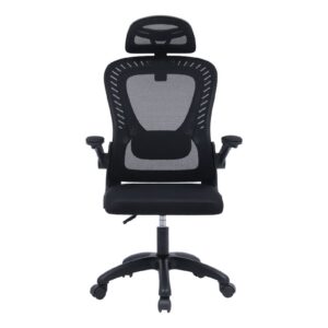 Καρέκλα γραφείου διευθυντή Delilah pakoworld mesh μαύρο 275-000003