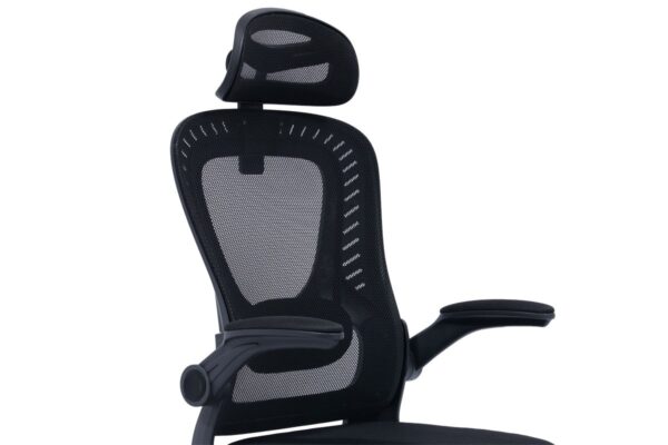 Καρέκλα γραφείου διευθυντή Delilah pakoworld mesh μαύρο 275-000003