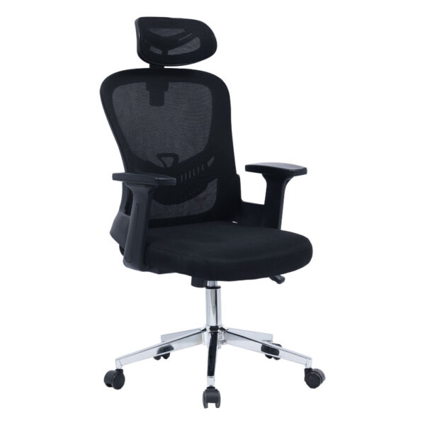 Office chair manager Ignatius pakoworld mesh black 275-000006