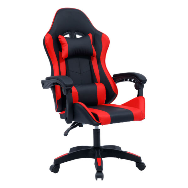 Office Gaming chair William pakoworld PU black- red 275-000012