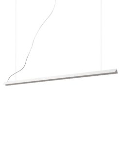 IDEAL LUX Κρεμαστό Φωτιστικό V-LINE 1,1m LED 20W 3000K Λευκού Χρώματος – 275369