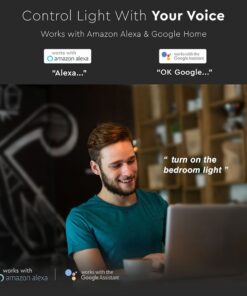 Wi-Fi Λάμπα LED 4.5W E27 G45 V-TAC Smart Home 180° 470lm 2700K-6400K+RGB – 2755