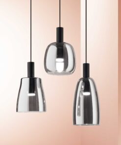 IDEAL LUX Κρεμαστό Φωτιστικό COCO-1 LED 7W 3000K Φιμέ Χρώματος – 275581