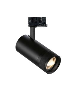 IDEAL LUX Φωτιστικό Σποτ για Τριφασική Ράγα 4 Καλωδίων EOS LED 25W 3000K Μαύρου Χρώματος – 276243