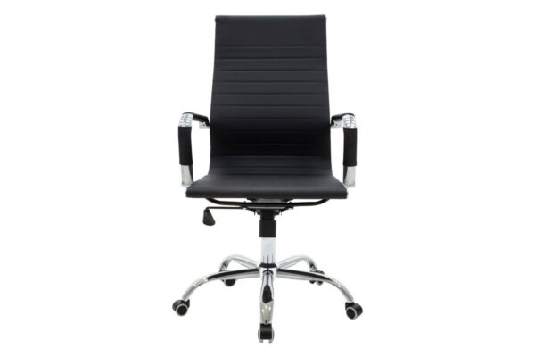 Καρέκλα γραφείου διευθυντή Valter pakoworld μαύρο pu 55.5x58x108εκ 277-000001