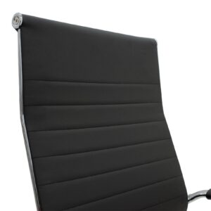 Καρέκλα γραφείου διευθυντή Valter pakoworld μαύρο pu 55.5x58x108εκ 277-000001