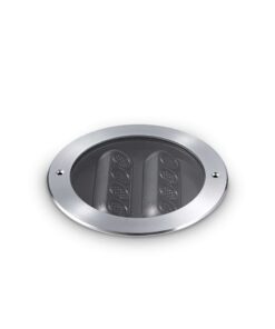 IDEAL LUX Χωνευτό Φωτιστικό Δαπέδου Κήπου TAURUS LED 13W 3000K IP67 Inox- 277028