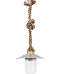 Κρμαστό Φωτιστικό Σχοινί Γύαλινο Ε-27 SLP-651K ROPE Heronia – 11-0276