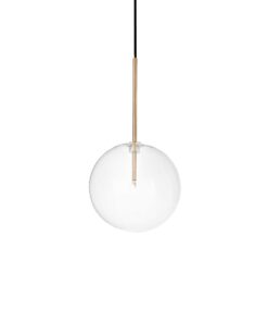 IDEAL LUX Κρεμαστό Φωτιστικό EQUINOXE 1xG4 Χρυσού Χρώματος – 277387