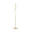 IDEAL LUX Φωτιστικό Δαπέδου PERLAGE 4xG9 Χρυσού Χρώματος – 277967