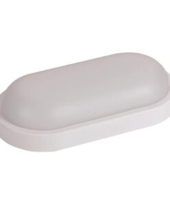 ΦΩΤΙΣΤΙΚΟ ΤΟΙΧΟΥ ΟΒΑΛ LED 18W 260x135x58 3000K IP54 ΛΕΥΚΗ PLUS EUROLAMP – 145-20025