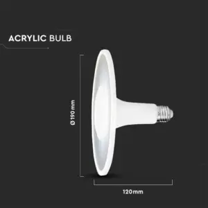 Λάμπα E27 UFO 11W ACRYLIC LED PLASTIC Samsung Chip Θερμό λευκό 3000K V-TAC – 2781