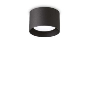 IDEAL LUX Φωτιστικό Οροφής SPIKE 1xGX53 Μαύρου Χρώματος – 278704