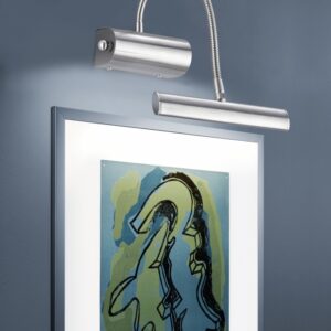 Φωτιστικό Τοίχου Trio Lighting LED 4W  Νίκελ Ματ Μεταλλικό Dimmable 380lm 3000K  279770107