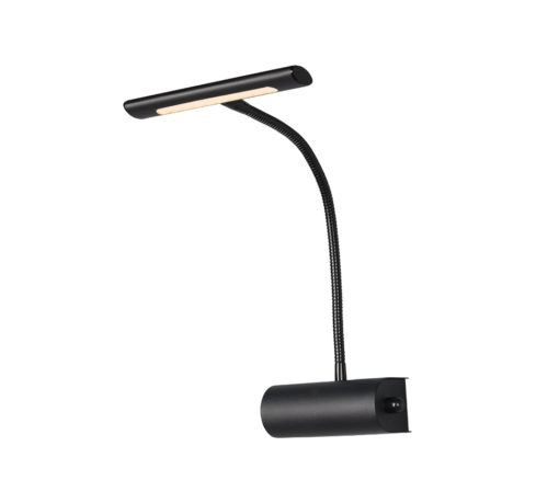 Φωτιστικό Τοίχου Trio Lighting CURTIS LED, 4W · 400lm, 3000K Μαύρο Ματ Μεταλλικό, Step Dimmable – 279770132
