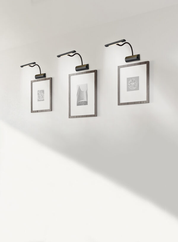 Φωτιστικό Τοίχου Trio Lighting CURTIS  LED, 4W · 400lm, 3000K Μαύρο Ματ Μεταλλικό, Step Dimmable – 279770132