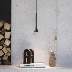 IDEAL LUX Κρεμαστό Φωτιστικό DIESIS LED 7W 3000K Νίκελ Χρώματος – 285122
