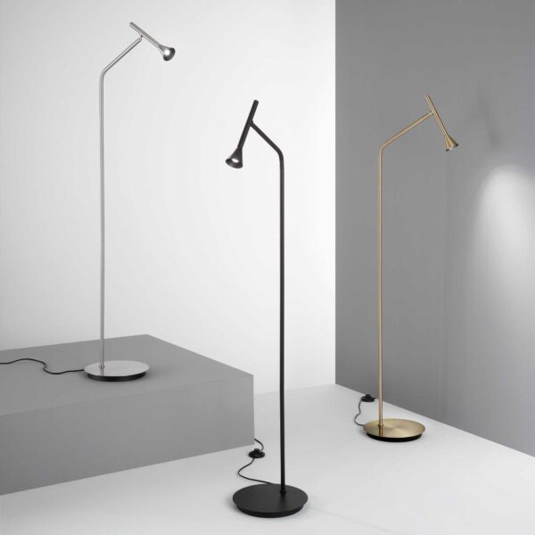 IDEAL LUX Φωτιστικό Δαπέδου DIESIS LED 4.5W 3000K Μαύρου Χρώματος – 279800