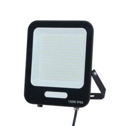ΠΡΟΒΟΛΕΑΣ LED SMD 150W ΜΑΥΡΟΣ IP66 4000K PLUS EUROLAMP – 147-69019