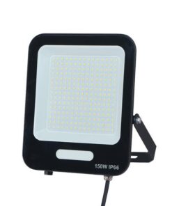 ΠΡΟΒΟΛΕΑΣ LED SMD 150W ΜΑΥΡΟΣ IP66 4000K PLUS EUROLAMP – 147-69019