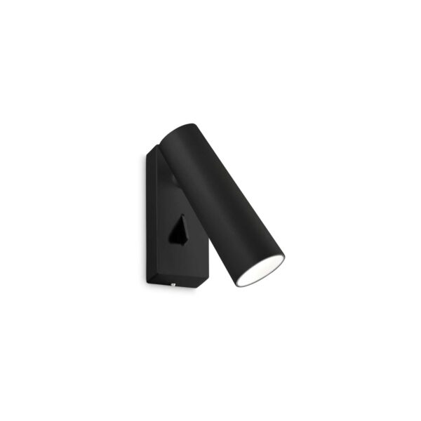 IDEAL LUX Επιτοίχιο Φωτιστικό POP LED 7W 3000K Μαύρου Χρώματος – 158860
