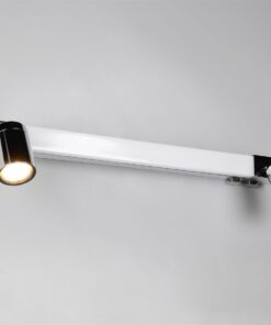 Φωτιστικό Μπάνιου Καθέφτη Enrico LED 6.5W 2300+3000+4000K Νίκελ με Σποτ 2xGU10 IP44 Trio Lighting – 281470306