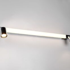 Φωτιστικό Μπάνιου Καθέφτη Enrico LED 9W 2300+3000+4000K Νικελ με Σποτ 2xGU10 IP44 Trio Lighting – 281479306