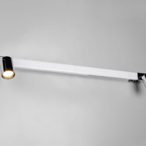 Φωτιστικό Μπάνιου Καθέφτη Enrico LED 9W 2300+3000+4000K Νικελ με Σποτ 2xGU10 IP44 Trio Lighting – 281479306