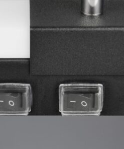 Φωτιστικό Μπάνιου Καθέφτη Enrico LED 9W 2300+3000+4000K Μαυρο με Σποτ 2xGU10 IP44 Trio Lighting – 281479332