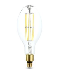LED Λάμπα E27 24W Filament ED120 Clear V-TAC 310° 4000lm Φυσικό 4000Κ – 2816