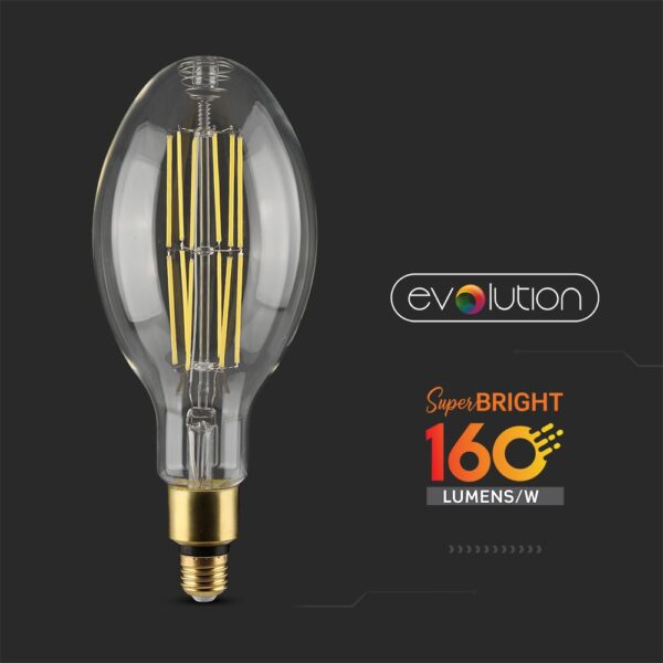 LED Λάμπα E27 24W Filament ED120 Clear V-TAC 310° 4000lm Φυσικό 4000Κ – 2816