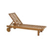 Sunlounger Weylar pakoworld acacia wood natural 60x193x30 282-000008