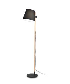 IDEAL LUX Φωτιστικό Δαπέδου AXEL 1xE27 Μαύρου Χρώματος – 282084