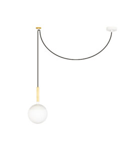 Faro Barcelona MINE PC Κρεμαστό Φωτιστικό Λευκού Χρώματος- 28209