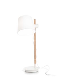IDEAL LUX Επιτραπέζιο Φωτιστικό AXEL 1xE27 Λευκού Χρώματος – 282091