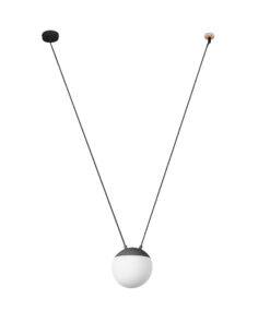 Faro Barcelona MINE PC SPACE Κρεμαστό Φωτιστικό, Γκρι Χρώματος – 28210-1L