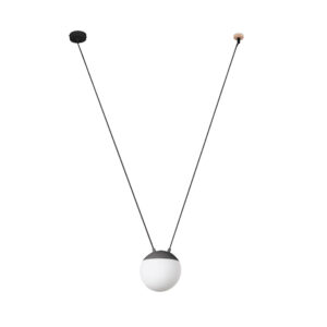 Faro Barcelona MINE PC SPACE Κρεμαστό Φωτιστικό, Γκρι Χρώματος – 28210-1L