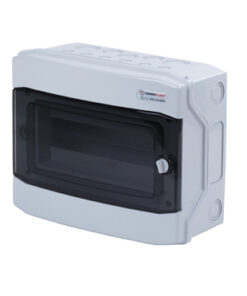 Πίνακας Εξωτερικός IP65 με Διάφανη πόρτα 1 Σειράς 12 Θέσεων N12D ACA – 282N12D