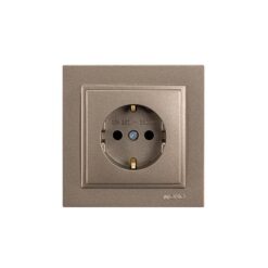 ΠΡΙΖΑ ΣΟΥΚΟ 16A   ΜΕ ΠΑΙΔΙΚΗ ΠΡΟΣΤΑΣΙΑ LIGHT FUME EUROLAMP – 152-10532
