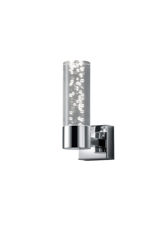 Φωτιστικό Τοίχου Trio Lighting LED 3,1W  Χρώμιο Μεταλλικό 310lm 3000K IP44 282410106